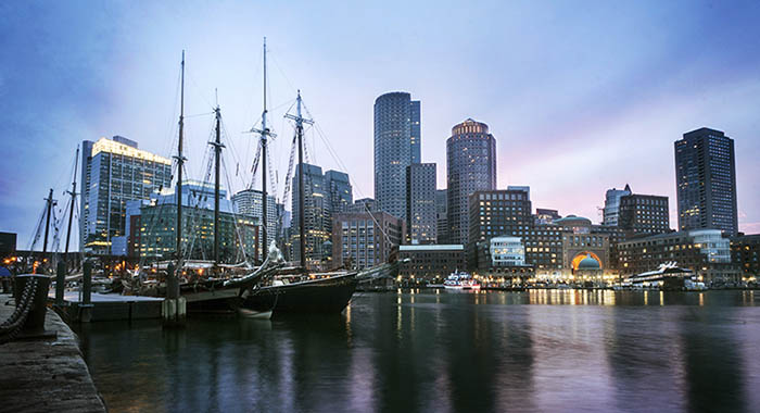 Limo service from Boston Airport to Boston Harbor 